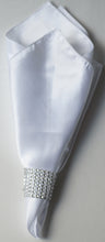 18 inch Satin Cloth Napkins, White