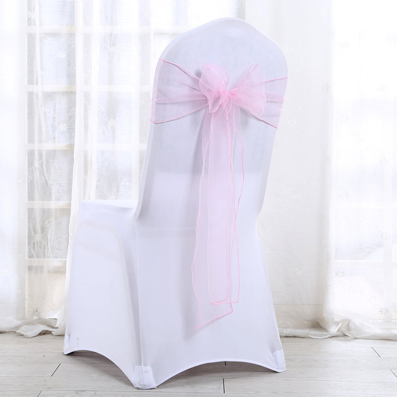 Organza Sashes, Blush